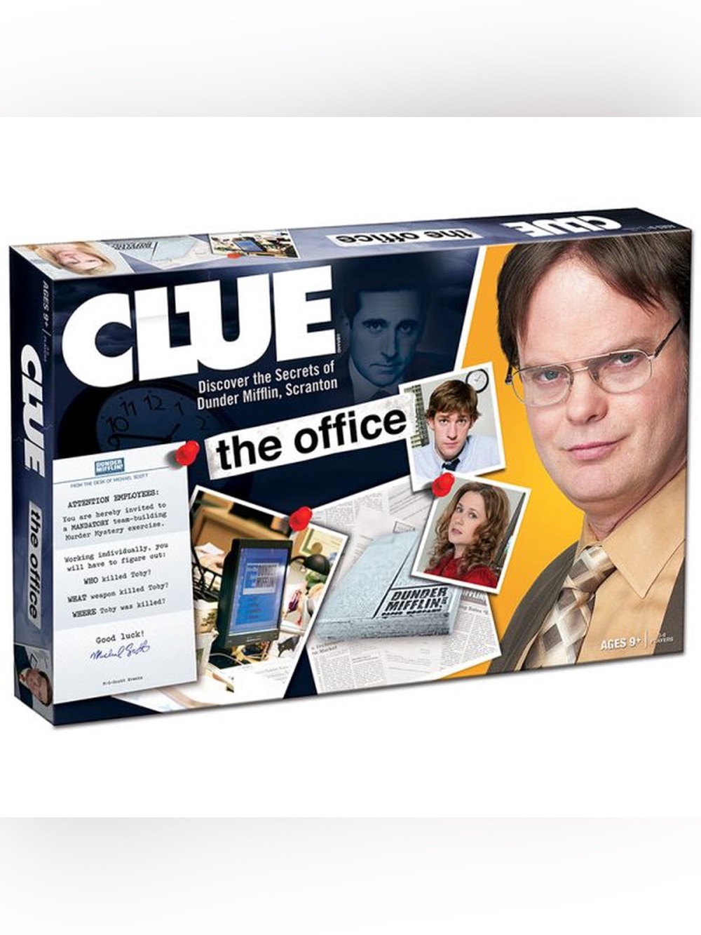Clue The Office Edition Board Game Hot Topic Exclusive